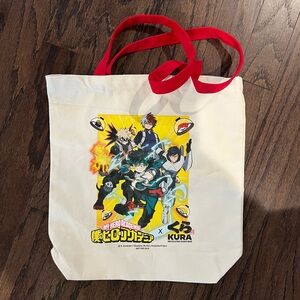 My Hero Academia (MHA) x KURA Sushi Collab Canvas Tote